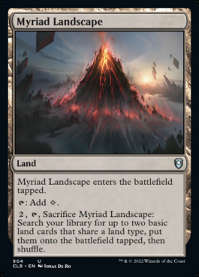 Myriad Landscape [Commander Legends: Battle for Baldur's Gate] | North Game Den