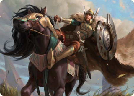 Knight of Dawn's Light Art Card [Dominaria United Art Series] | North Game Den