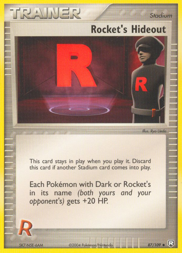 Rocket's Hideout (87/109) [EX: Team Rocket Returns] | North Game Den