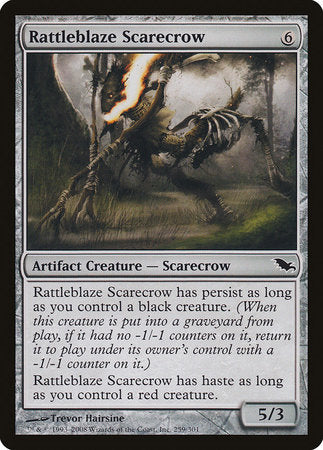 Rattleblaze Scarecrow [Shadowmoor] | North Game Den