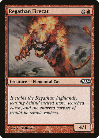Regathan Firecat [Magic 2014] | North Game Den