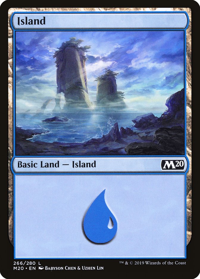 Island (#266) [Core Set 2020] | North Game Den