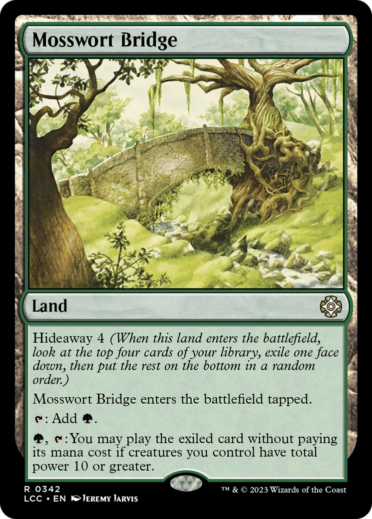 Mosswort Bridge [The Lost Caverns of Ixalan Commander] | North Game Den