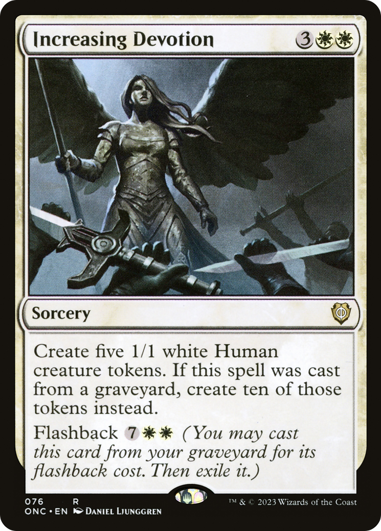 Increasing Devotion [Phyrexia: All Will Be One Commander] | North Game Den