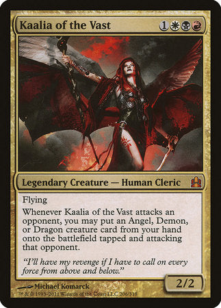 Kaalia of the Vast [Commander 2011] | North Game Den