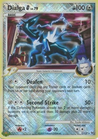 Dialga G (7/127) (League Promo) [Platinum: Base Set] | North Game Den