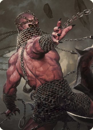 Chain Devil Art Card [Commander Legends: Battle for Baldur's Gate Art Series] | North Game Den