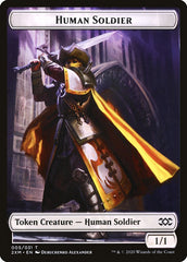 Human Soldier Token [Double Masters] | North Game Den