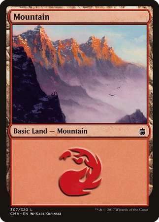 Mountain (307) [Commander Anthology] | North Game Den