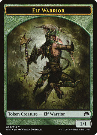 Elf Warrior Token [Magic Origins Tokens] | North Game Den
