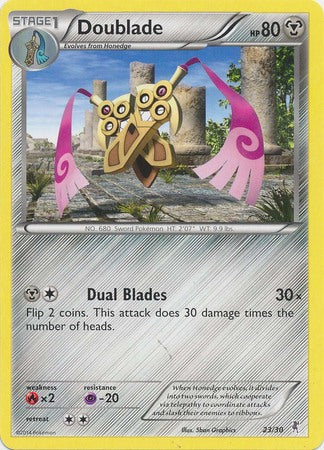 Doublade (23/30) [XY: Trainer Kit 1 - Bisharp] | North Game Den