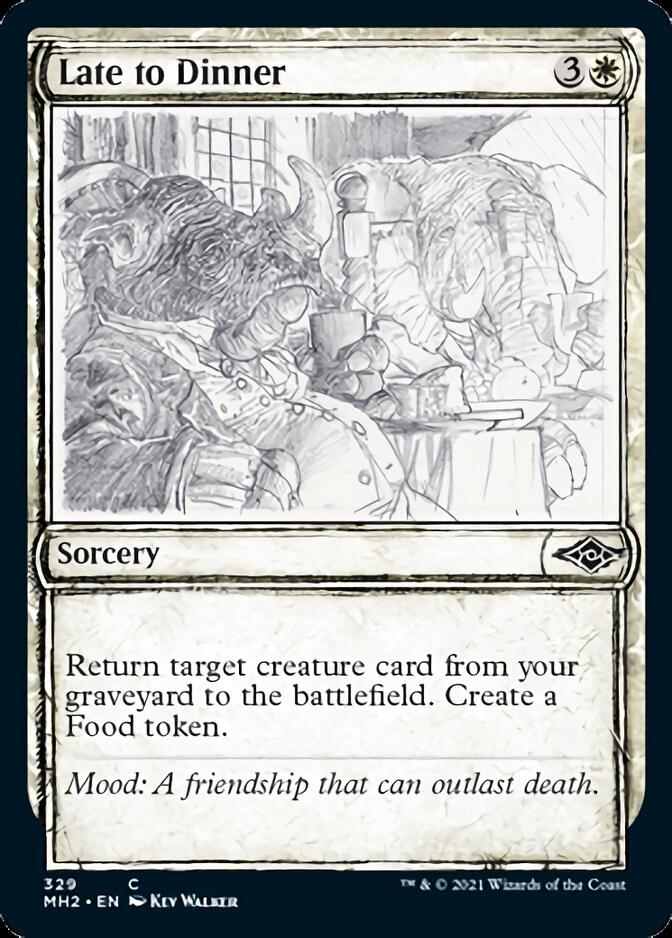 Late to Dinner (Sketch) [Modern Horizons 2] | North Game Den