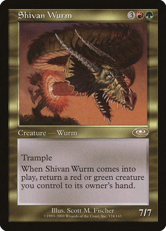 Shivan Wurm [Planeshift] | North Game Den