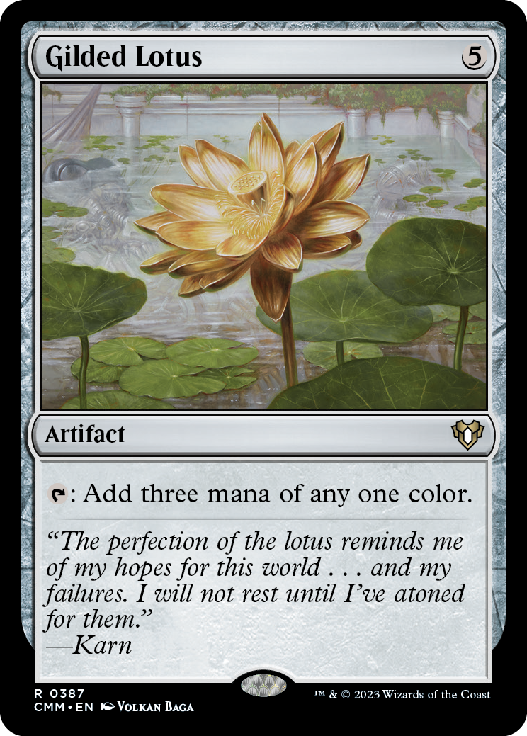 Gilded Lotus [Commander Masters] | North Game Den