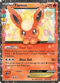 Flareon EX (RC6/RC32) [Generations: Radiant Collection] | North Game Den