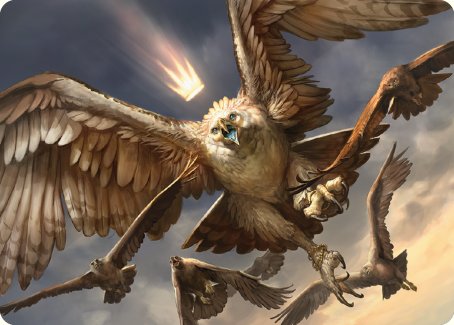 Gwaihir, Greatest of the Eagles Art Card [The Lord of the Rings: Tales of Middle-earth Art Series] | North Game Den