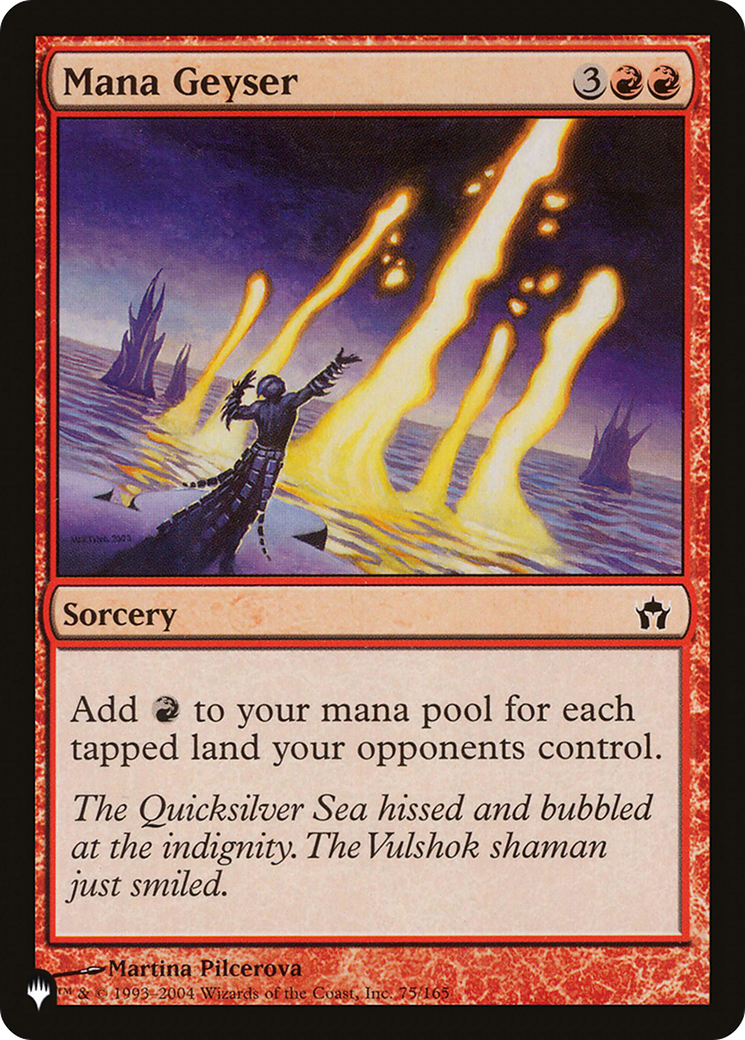 Mana Geyser [The List] | North Game Den