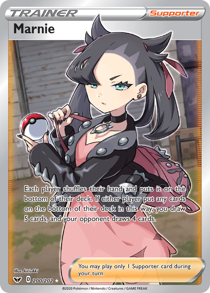 Marnie (200/202) [Sword & Shield: Base Set] | North Game Den