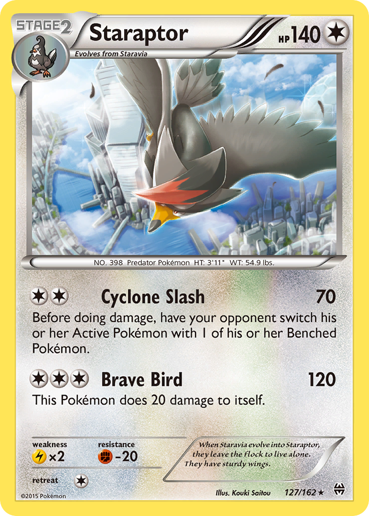 Staraptor (127/162) [XY: BREAKthrough] | North Game Den