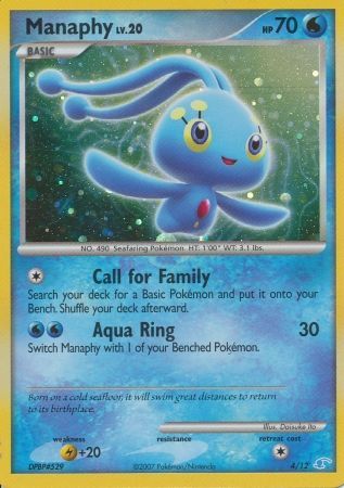 Manaphy (4/12) [Diamond & Pearl: Trainer Kit - Manaphy] | North Game Den