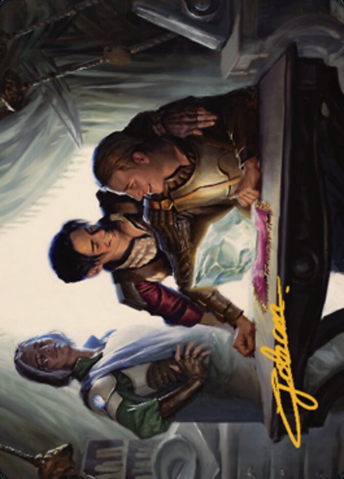 Tocasia's Welcome Art Card (Gold-Stamped Signature) [The Brothers' War Art Series] | North Game Den