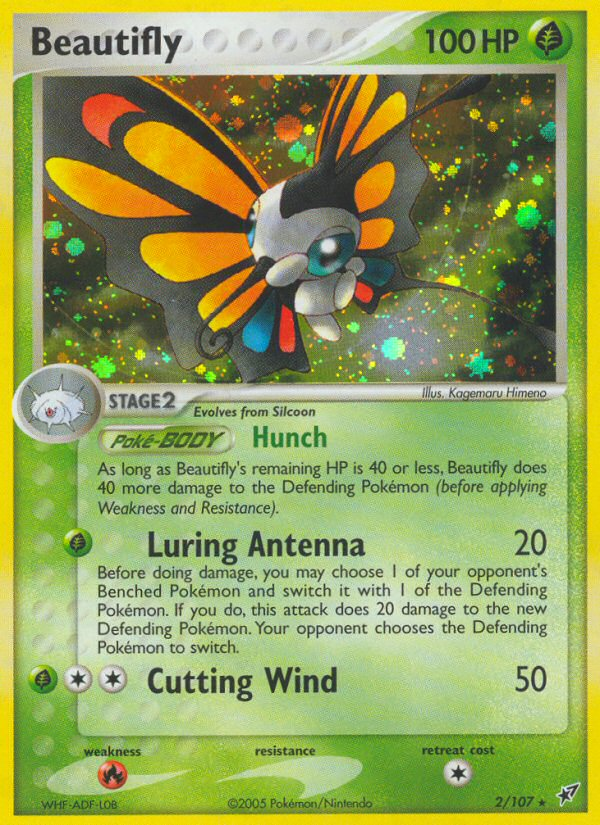 Beautifly (2/107) [EX: Deoxys] | North Game Den