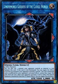 Underworld Goddess of the Closed World [BLVO-EN050] Secret Rare | North Game Den