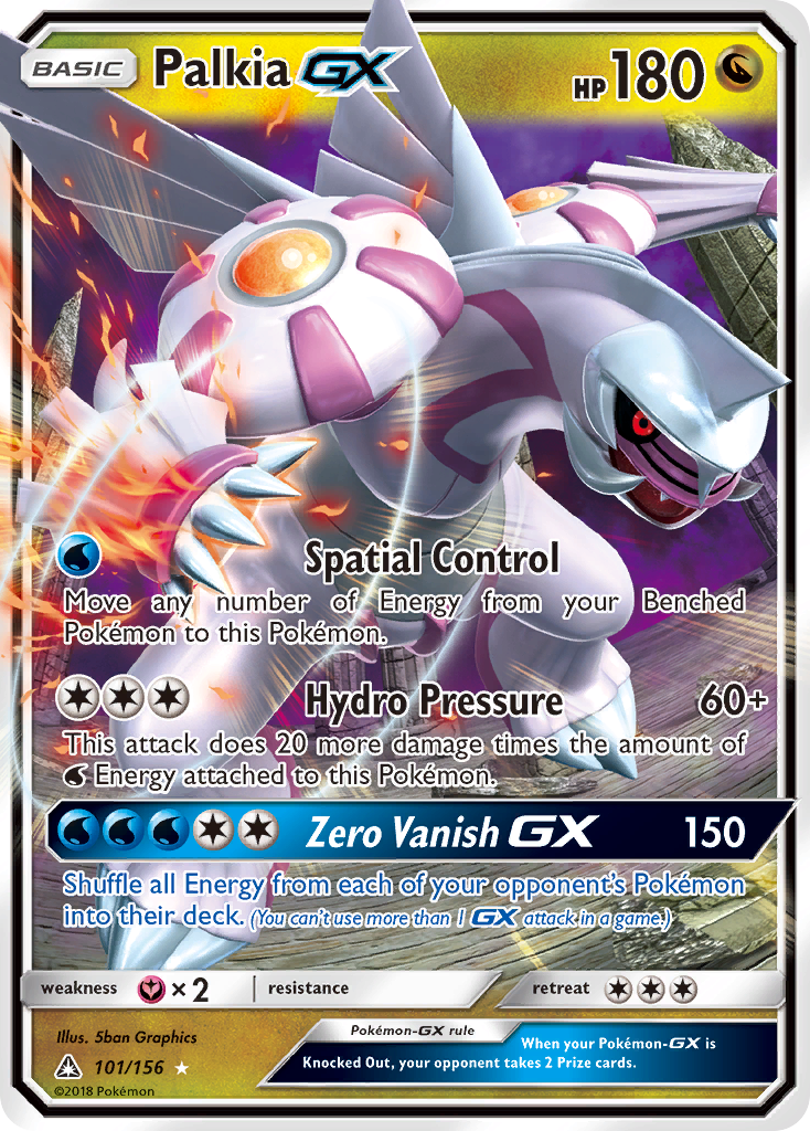 Palkia GX (101/156) [Sun & Moon: Ultra Prism] | North Game Den