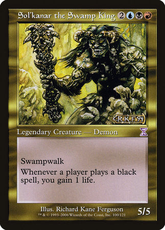Sol'kanar the Swamp King [Time Spiral Timeshifted] | North Game Den