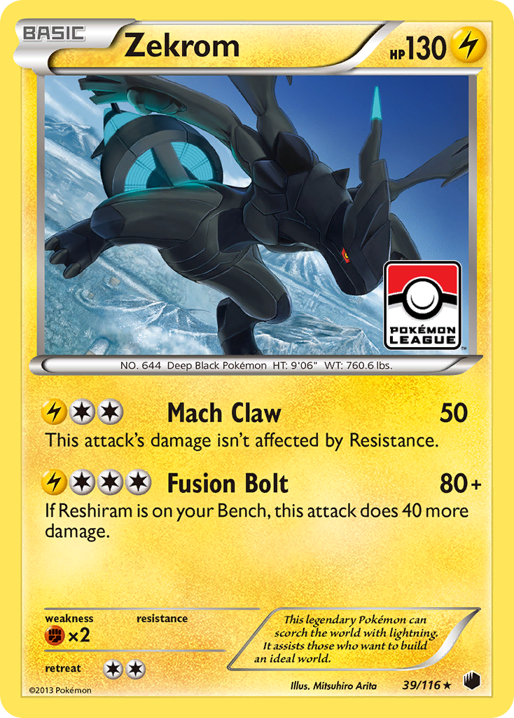 Zekrom (39/116) [Black & White: Plasma Freeze] | North Game Den