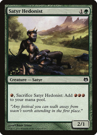 Satyr Hedonist [Duel Decks: Heroes vs. Monsters] | North Game Den