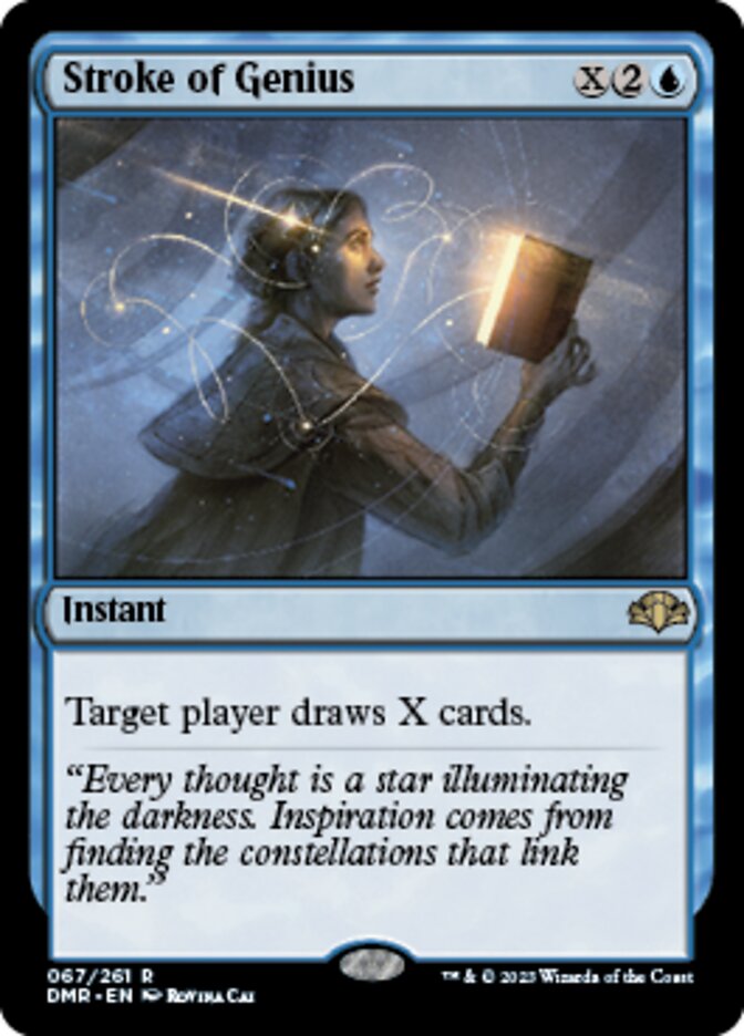 Stroke of Genius [Dominaria Remastered] | North Game Den