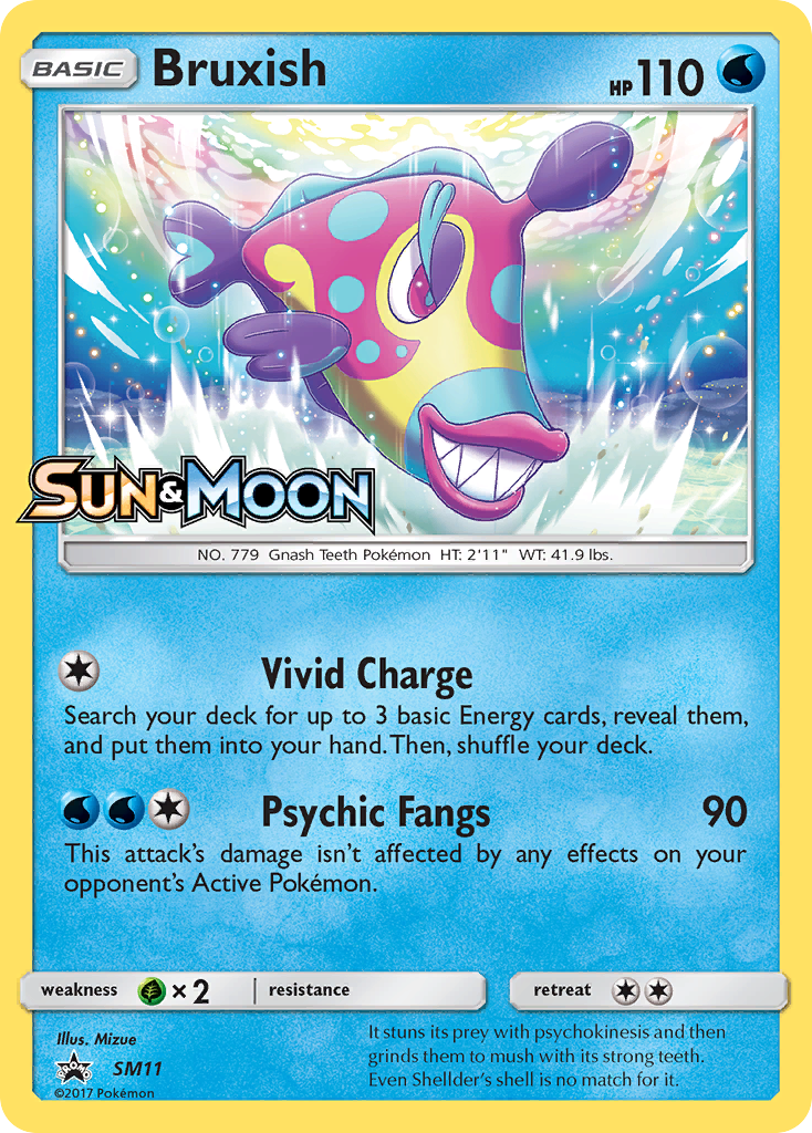 Bruxish (SM11) [Sun & Moon: Black Star Promos] | North Game Den