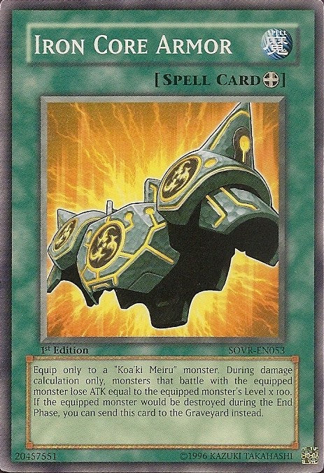 Iron Core Armor [SOVR-EN053] Common | North Game Den