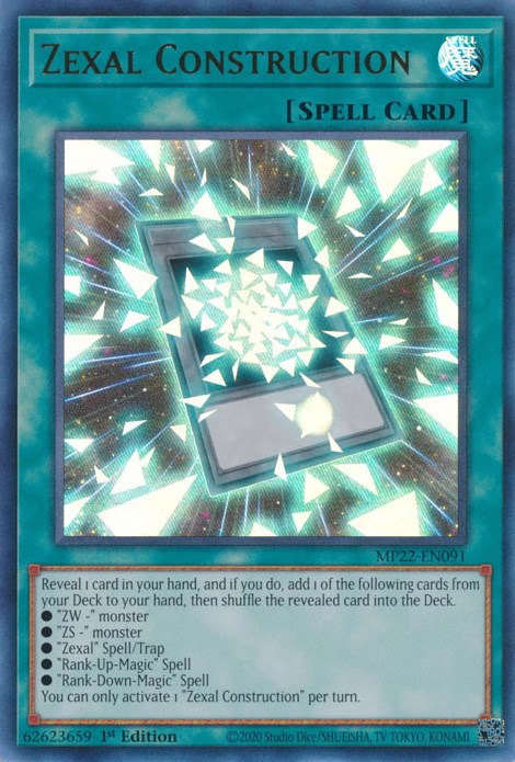 Zexal Construction [MP22-EN091] Ultra Rare | North Game Den