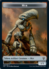 Myr // Treasure Token [Commander 2021 Tokens] | North Game Den