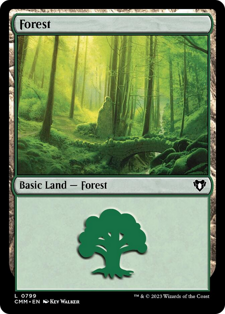Forest (799) [Commander Masters] | North Game Den