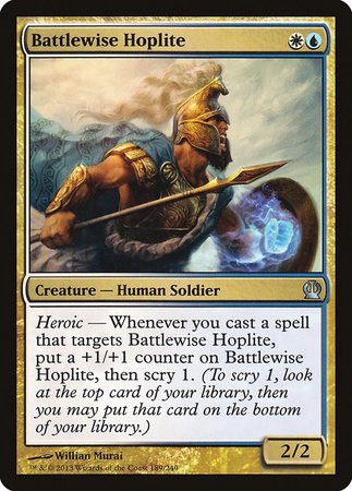 Battlewise Hoplite [Theros] | North Game Den