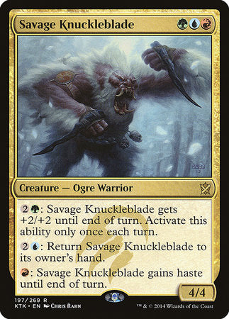 Savage Knuckleblade [Khans of Tarkir] | North Game Den