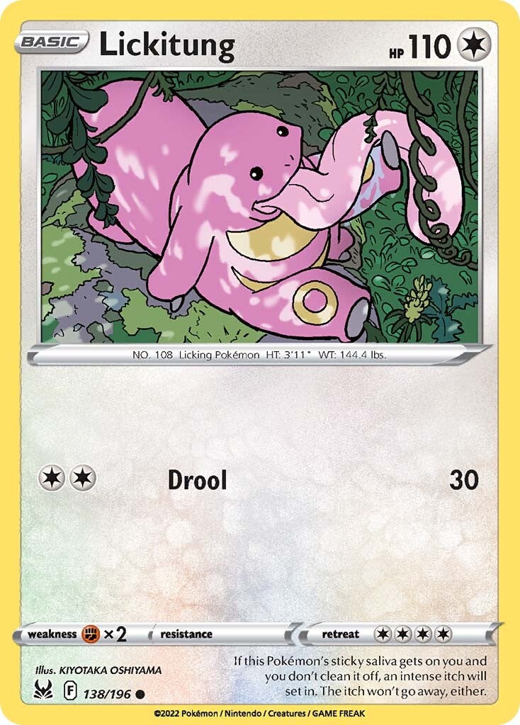 Lickitung (138/196) [Sword & Shield: Lost Origin] | North Game Den