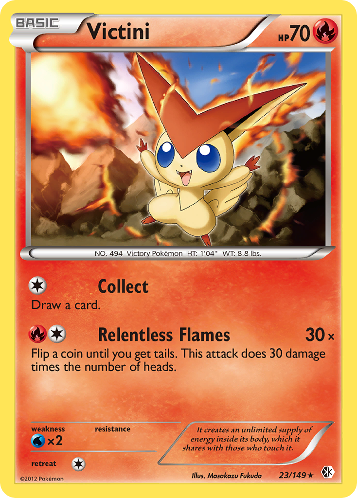 Victini (23/149) [Black & White: Boundaries Crossed] | North Game Den