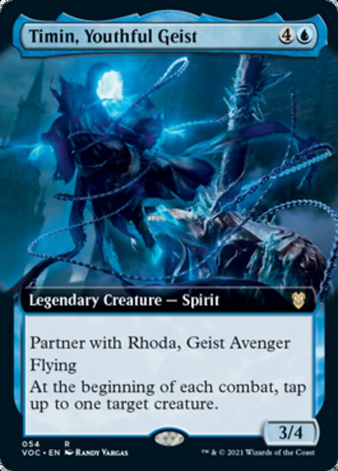 Timin, Youthful Geist (Extended) [Innistrad: Crimson Vow Commander] | North Game Den