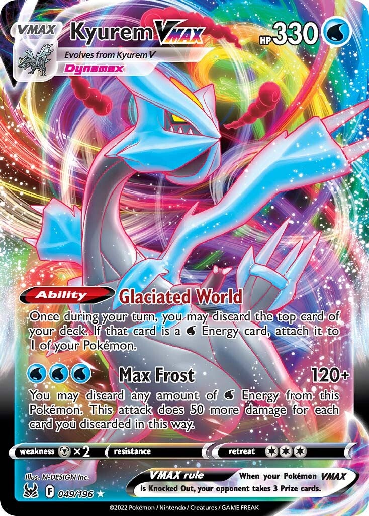 Kyurem VMAX (049/196) [Sword & Shield: Lost Origin] | North Game Den