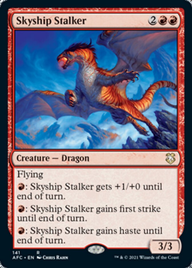 Skyship Stalker [Dungeons & Dragons: Adventures in the Forgotten Realms Commander] | North Game Den