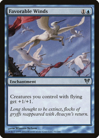 Favorable Winds [Avacyn Restored] | North Game Den