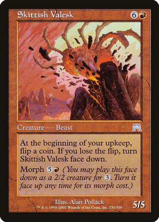Skittish Valesk [Onslaught] | North Game Den