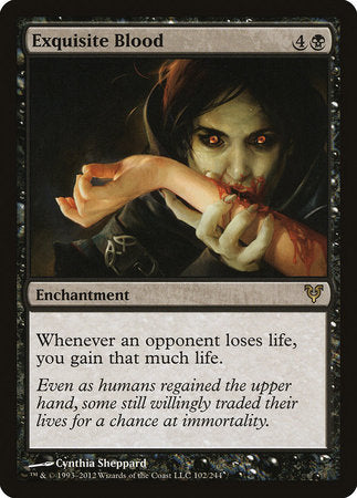 Exquisite Blood [Avacyn Restored] | North Game Den