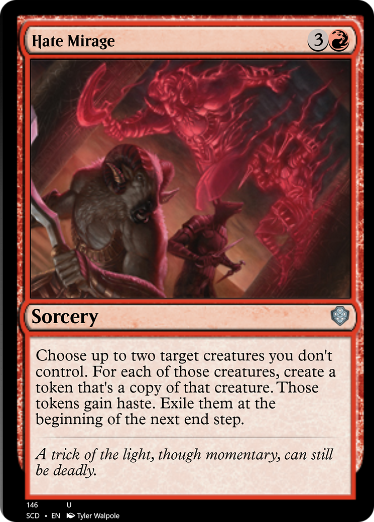 Hate Mirage [Starter Commander Decks] | North Game Den