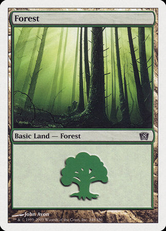 Forest (348) [Eighth Edition] | North Game Den