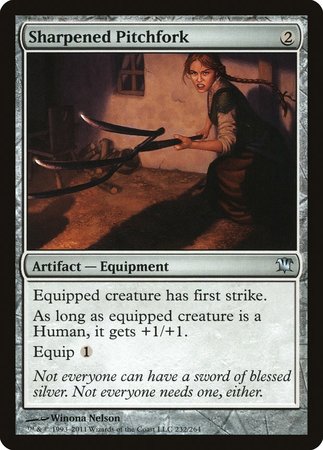 Sharpened Pitchfork [Innistrad] | North Game Den